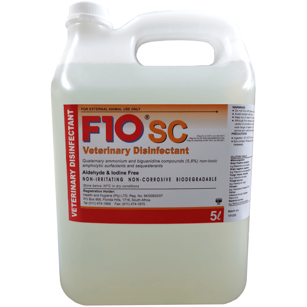 F10SC Veterinary Disinfectant