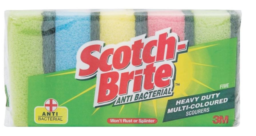 Cleaning Supplies: Scotch Brite Sponges