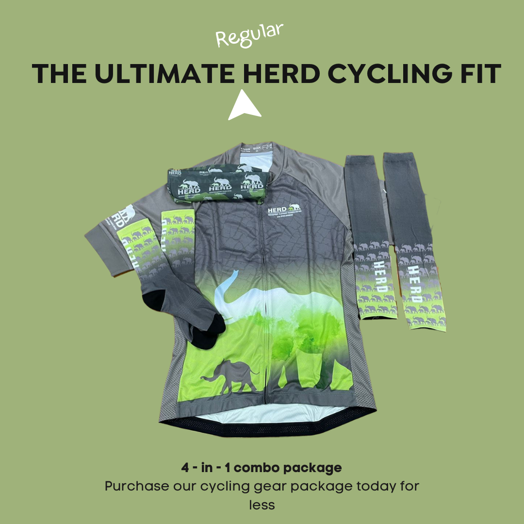 The Full HERD cycling kit – Regular fit