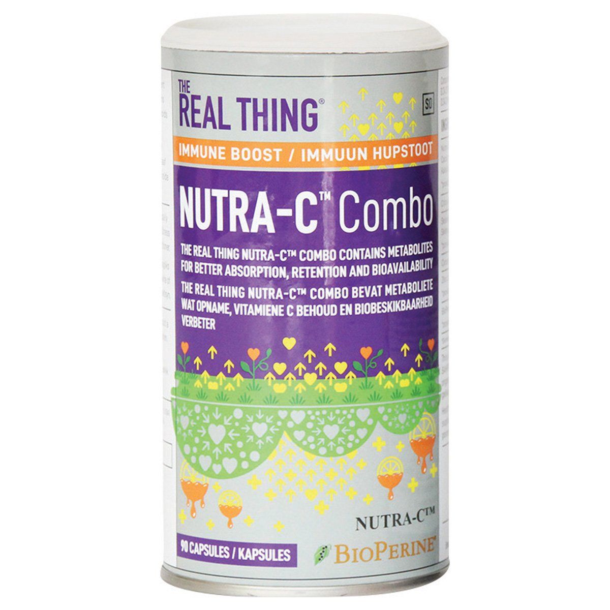 Medical Supplies: Nutra C Combo – 90 Capsules