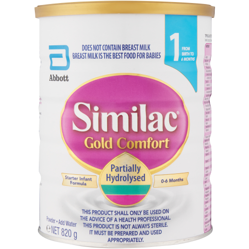 Orphan Milk: Similac Gold Comfort (820g Tin)