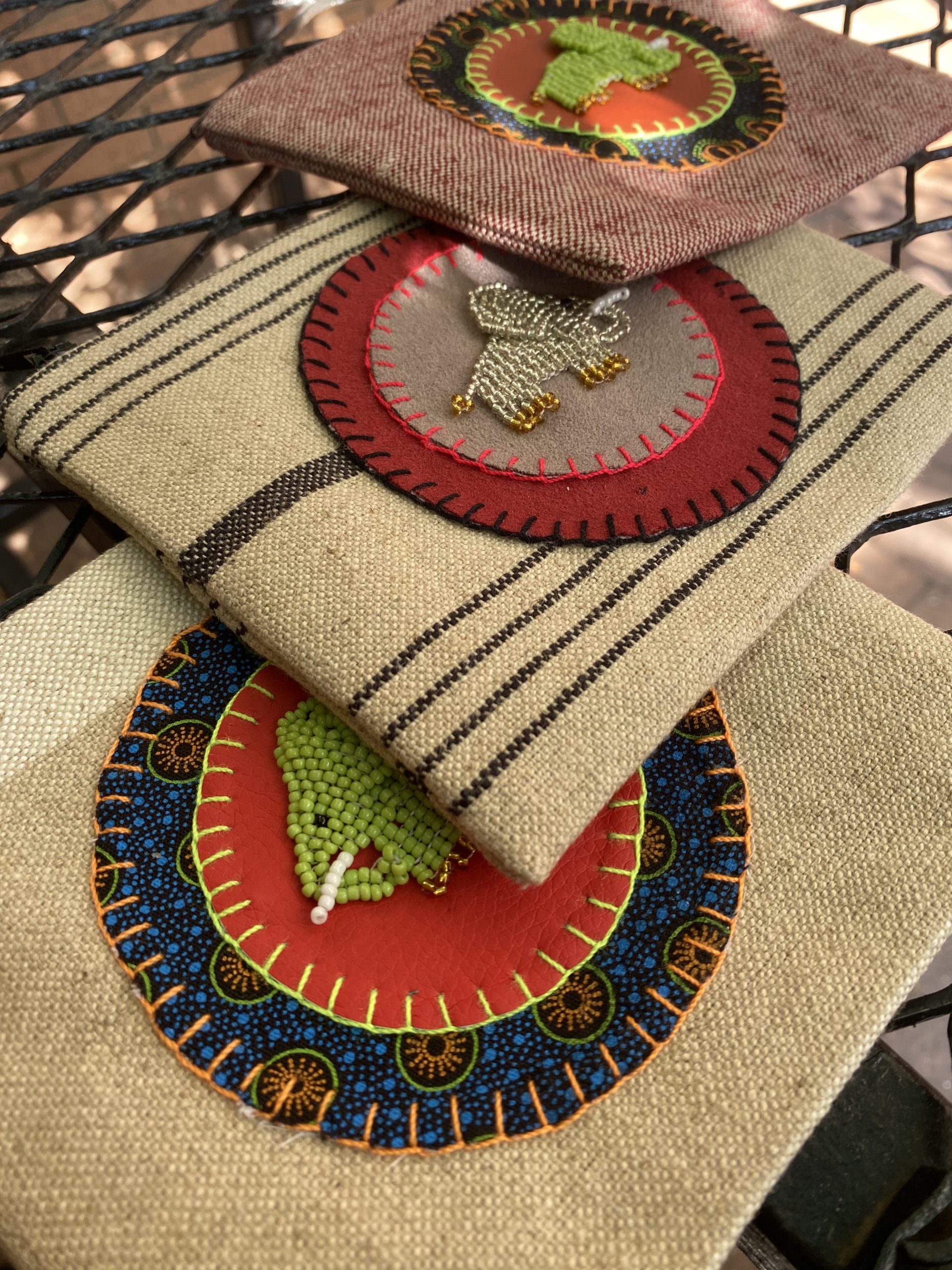 Beaded Pouches (5)